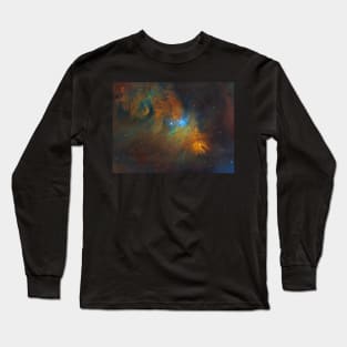 The Cone Nebula and the Christmas Tree Cluster Long Sleeve T-Shirt